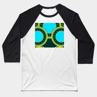 Patterns of the Stained Glass Window Baseball T-Shirt